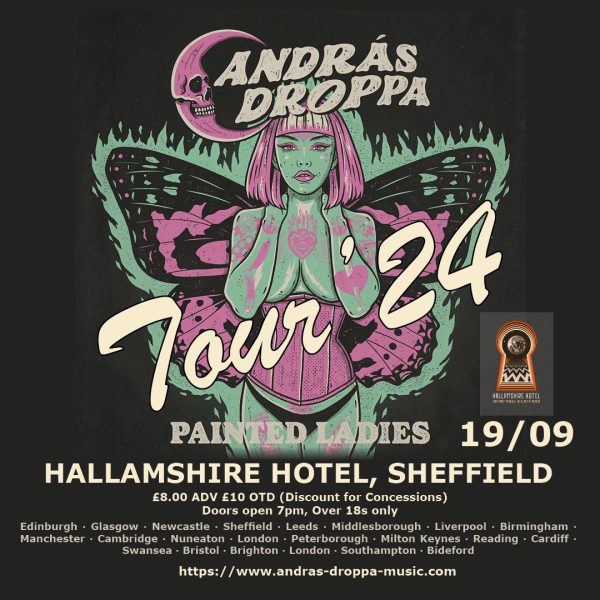 András Droppa's Painted Ladies Tour - Hallamshire Hotel, Sheffield,19/09