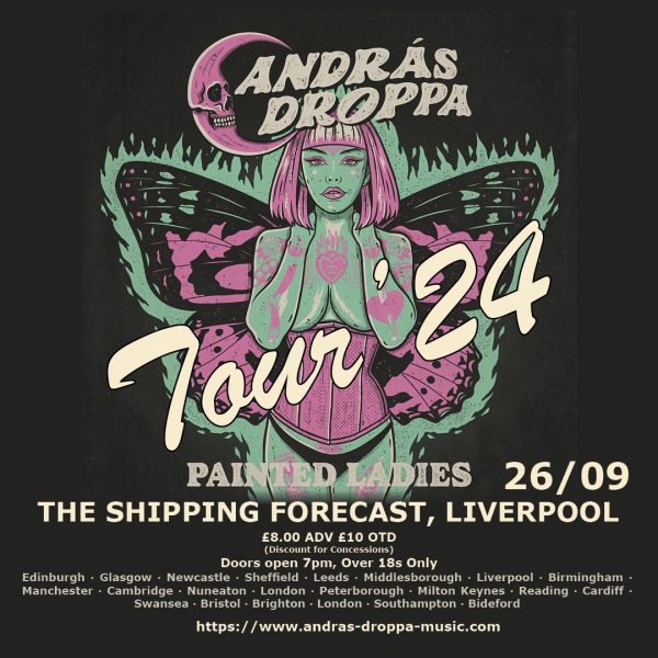 András Droppa's Painted Ladies Tour - The Shipping Forecast, Liverpool, 26/09