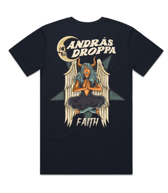 Faith by András Droppa t-shirt - black